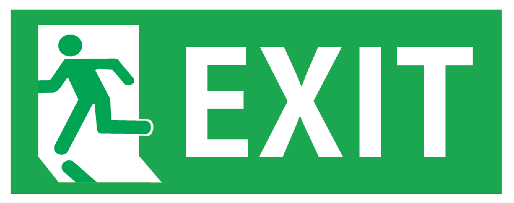 비상구 일러스트 ai 파일 exit sign. 