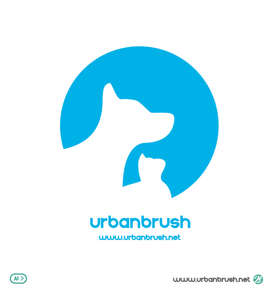동물 로고 일러스트 Ai 무료다운로드 Free Animal Logo - Urbanbrush