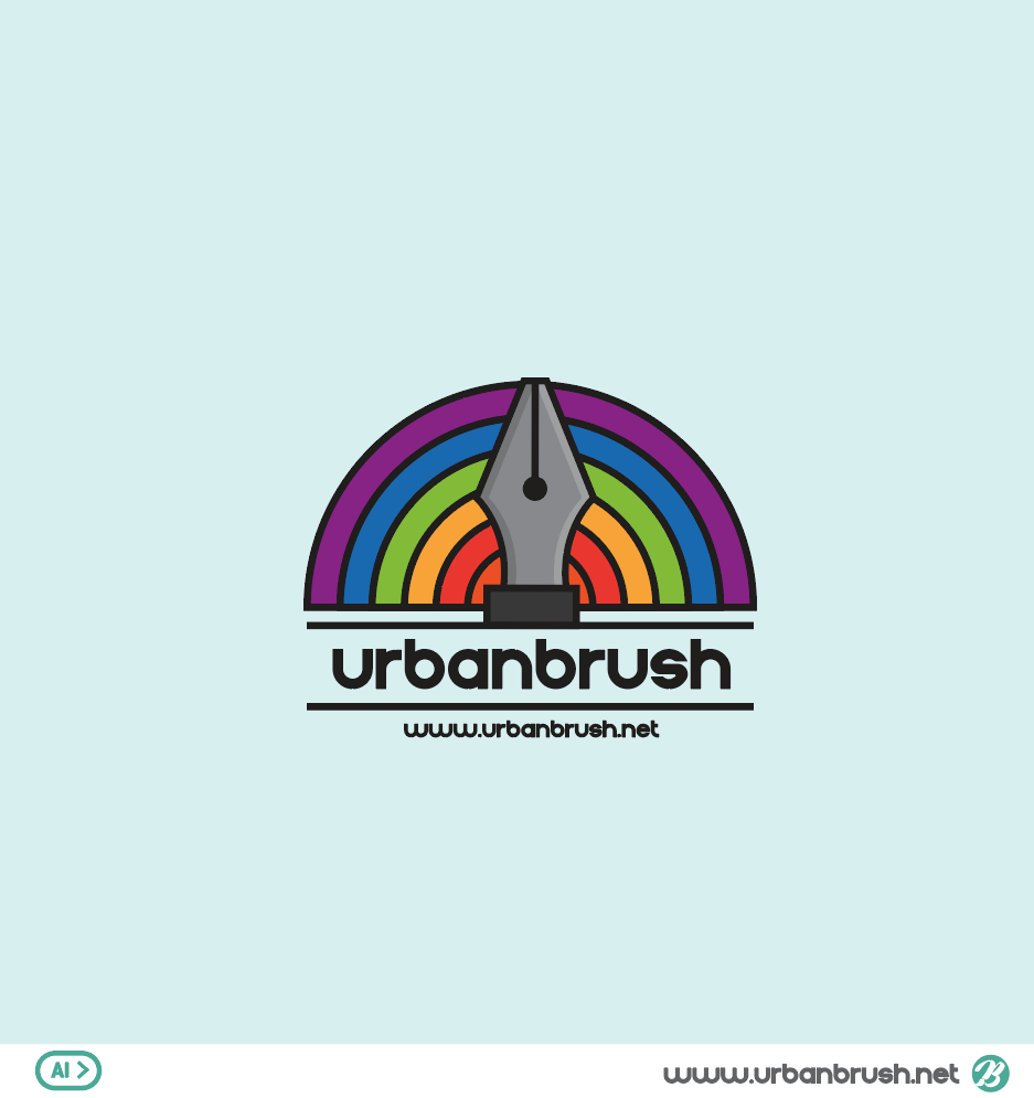 디자인 로고 일러스트 Ai 무료다운로드 Free Design Logo - Urbanbrush