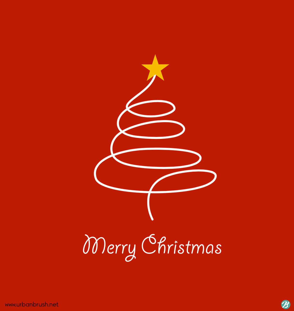크리스마스 트리 일러스트 Ai 무료다운로드 Free Christmas Tree Image Vector - Urbanbrush