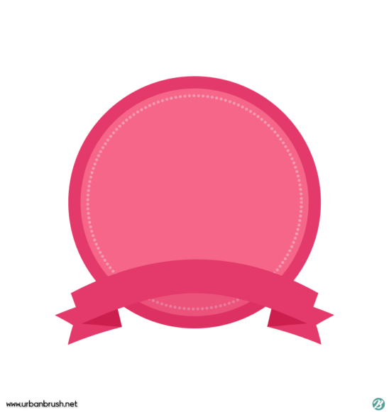 Ribbon Logo Illustration vector Design Download  vector file