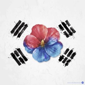 무궁화 태극마크 태극기 일러스트 다운로드 할 수 있는 ai 벡터 이미지입니다- 어반브러시