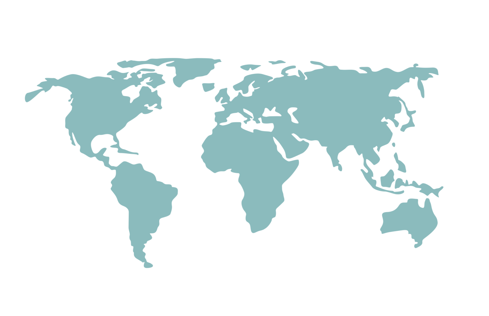 세계지도 일러스트 - World Map Illustration - Urbanbrush