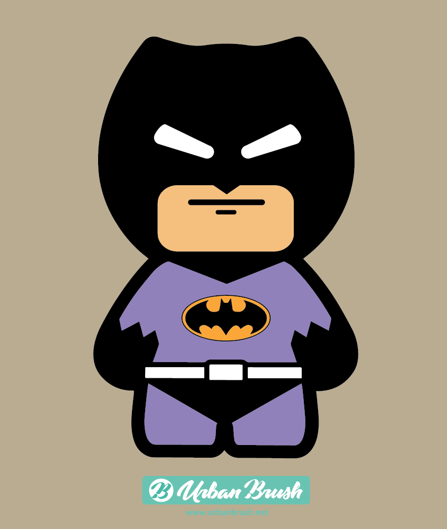 Batman character ai illustration download - batman illustration - Urbanbrush