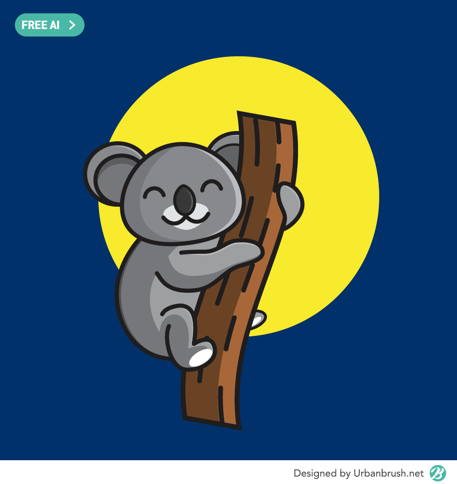 Koala Vectors & Illustrations for Free Download