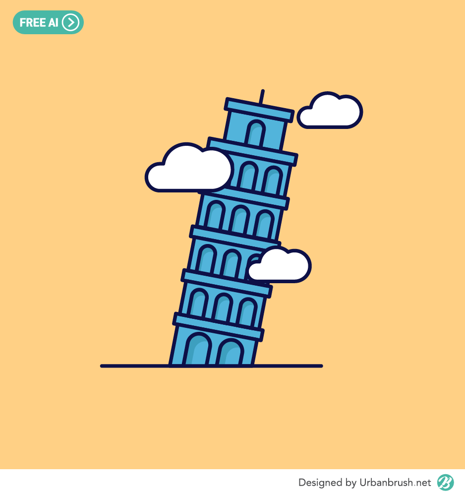 이탈리아 피사 의 사탑