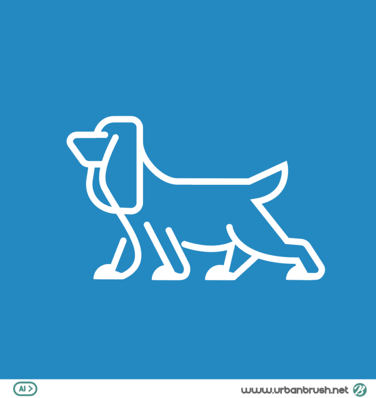 코카스파니엘 일러스트 백터 ai 다운로드 Cocker Spaniel illustration