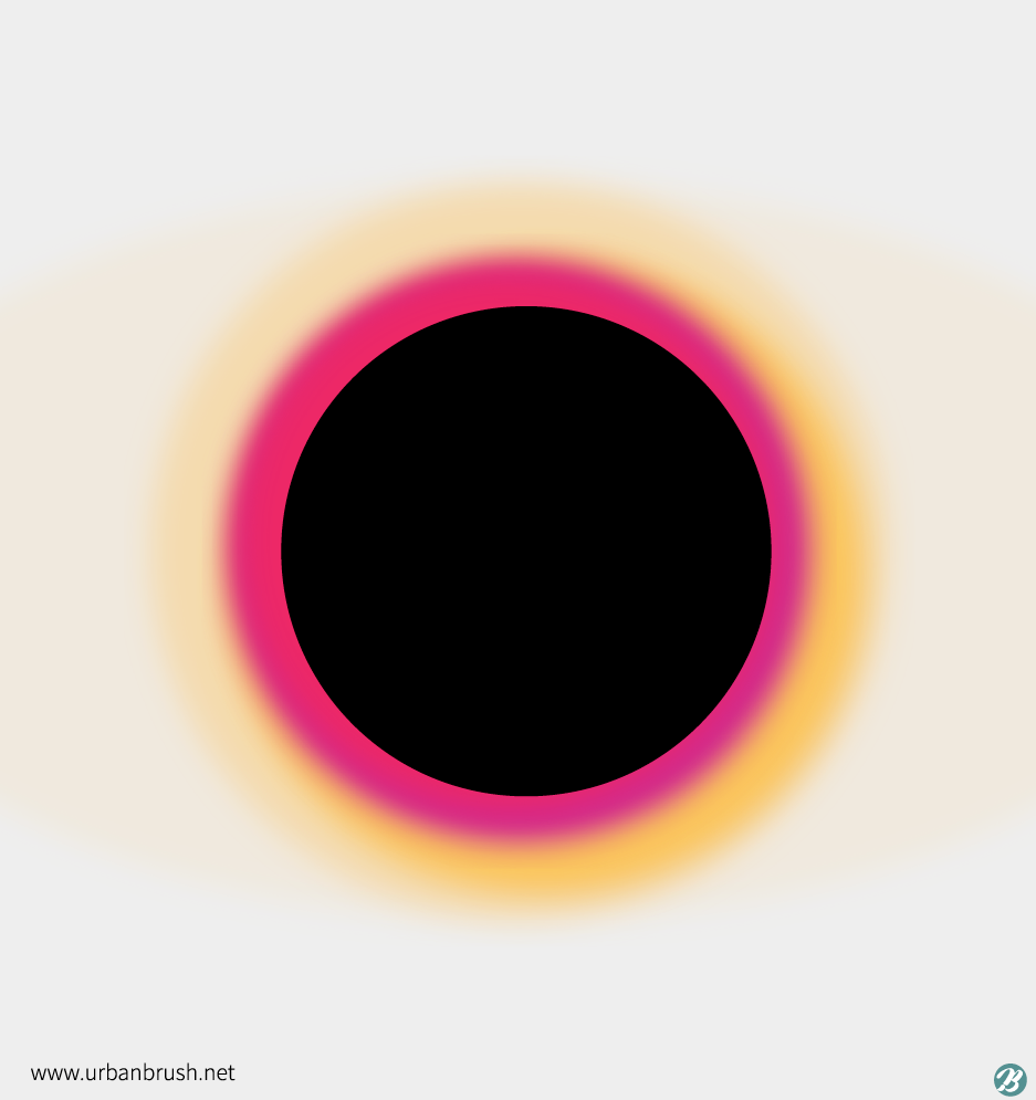 ブラックホールのイラストai無料ダウンロード Free Blackhole Vector Image Urbanbrush