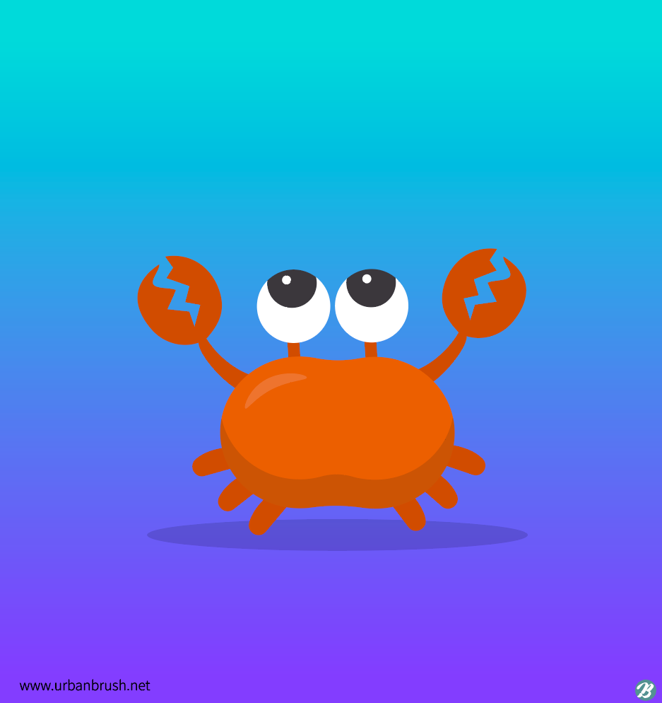 カニイラストai無料ダウンロード Free Crab Vector Urbanbrush