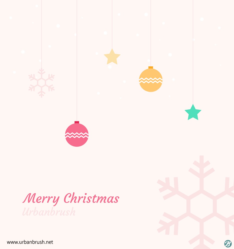 크리스마스배경 일러스트 Ai 무료다운로드 Free Download Christmas Background - Urbanbrush