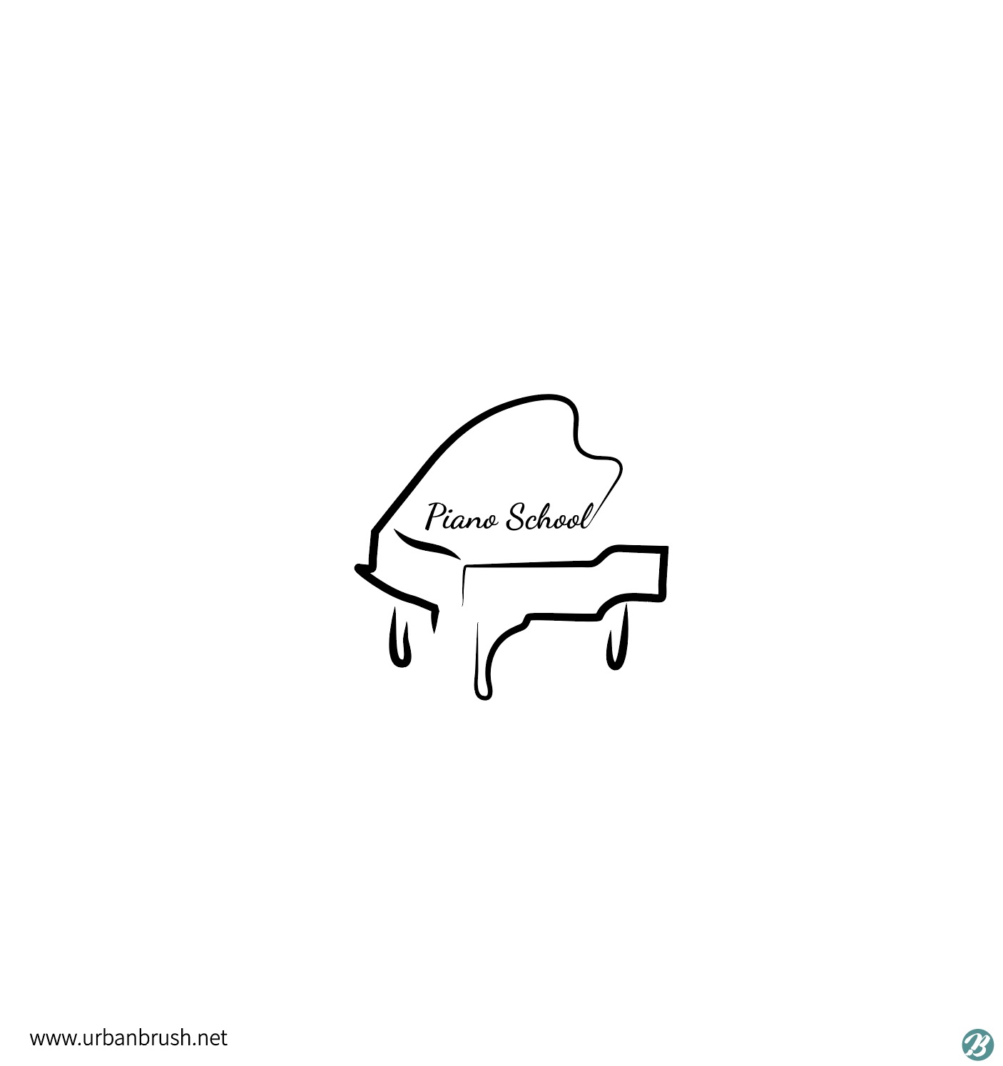Rhodes electric piano logo.