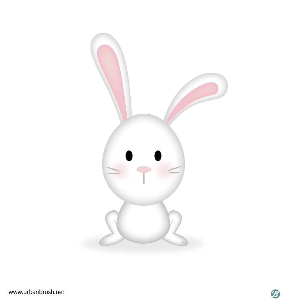 토끼 일러스트 Ai 다운로드 Download Rabbit Character Vector - Urbanbrush