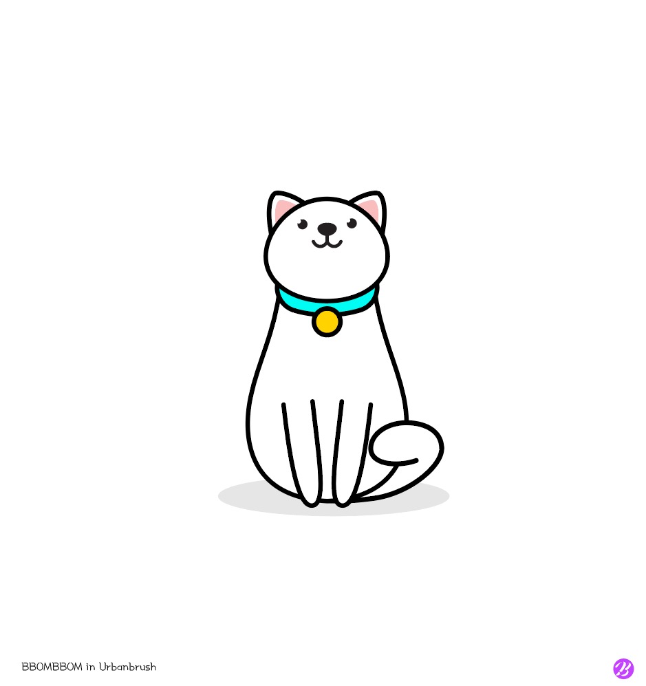 고양이 일러스트 Ai 무료다운로드 Download Free Image Cat Vector - Urbanbrush