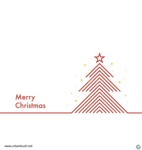 크리스마스 트리 카드
