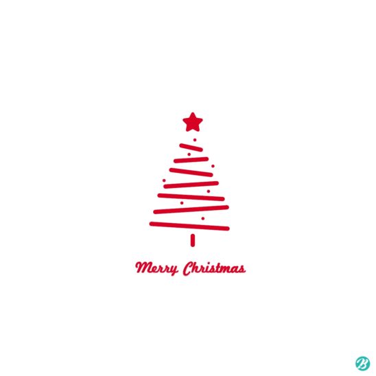 빨강 크리스마스 트리