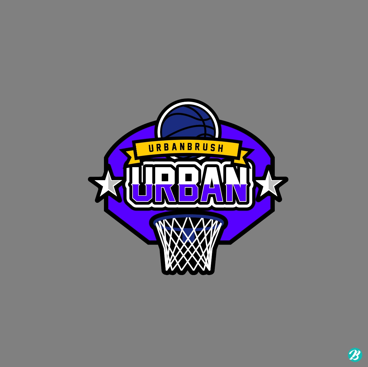 basketball club team logo illustration ai download downlaod basketball club  logo - Urbanbrush