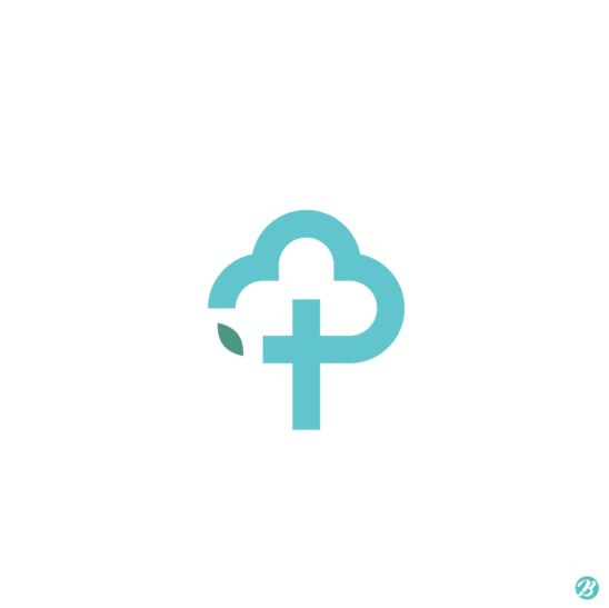 십자가 나무 로고