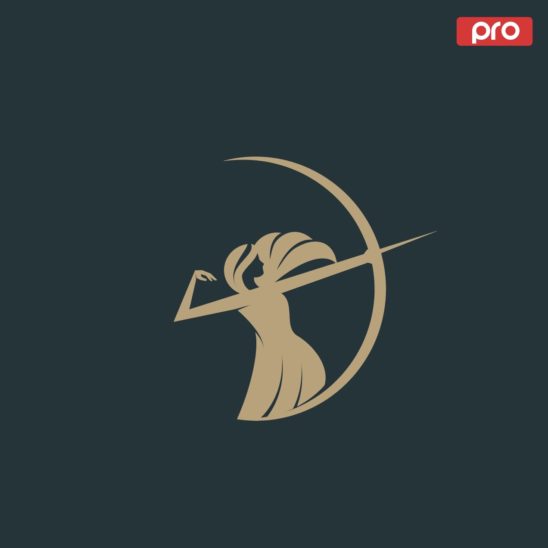 아르테미스 로고 일러스트