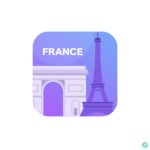 프랑스 명소 일러스트 ai 다운로드 download France landmark vector