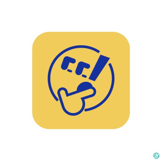 띵 이모티콘 아이콘