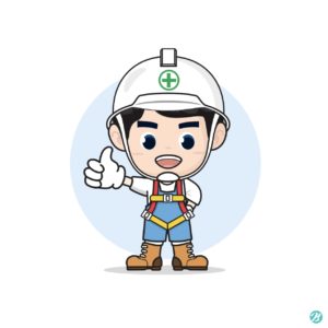 안전 캐릭터 엄지척