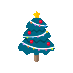 반짝이는 크리스마스 트리 gif 일러스트 다운로드 download sparkling christmas tree