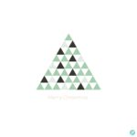 삼각형 도형 크리스마스 트리 일러스트 ai 다운로드 download triangle shape christmas tree illustration