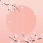 벚꽃 나무 배경 일러스트 ai psd 다운로드 download cherry tree background