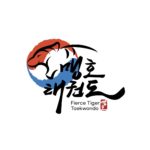 맹호 태권도 로고 디자인 일러스트 ai 독점 다운로드 download Fierce Tiger Taekwondo Logo
