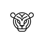 호랑이 아이콘 로고 일러스트 ai 다운로드 download tiger icon logo vector