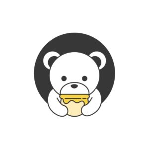곰돌이 벌꿀 캐릭터