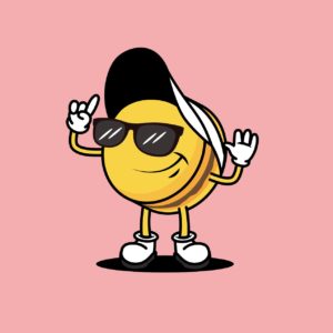 마카롱 캐릭터 일러스트