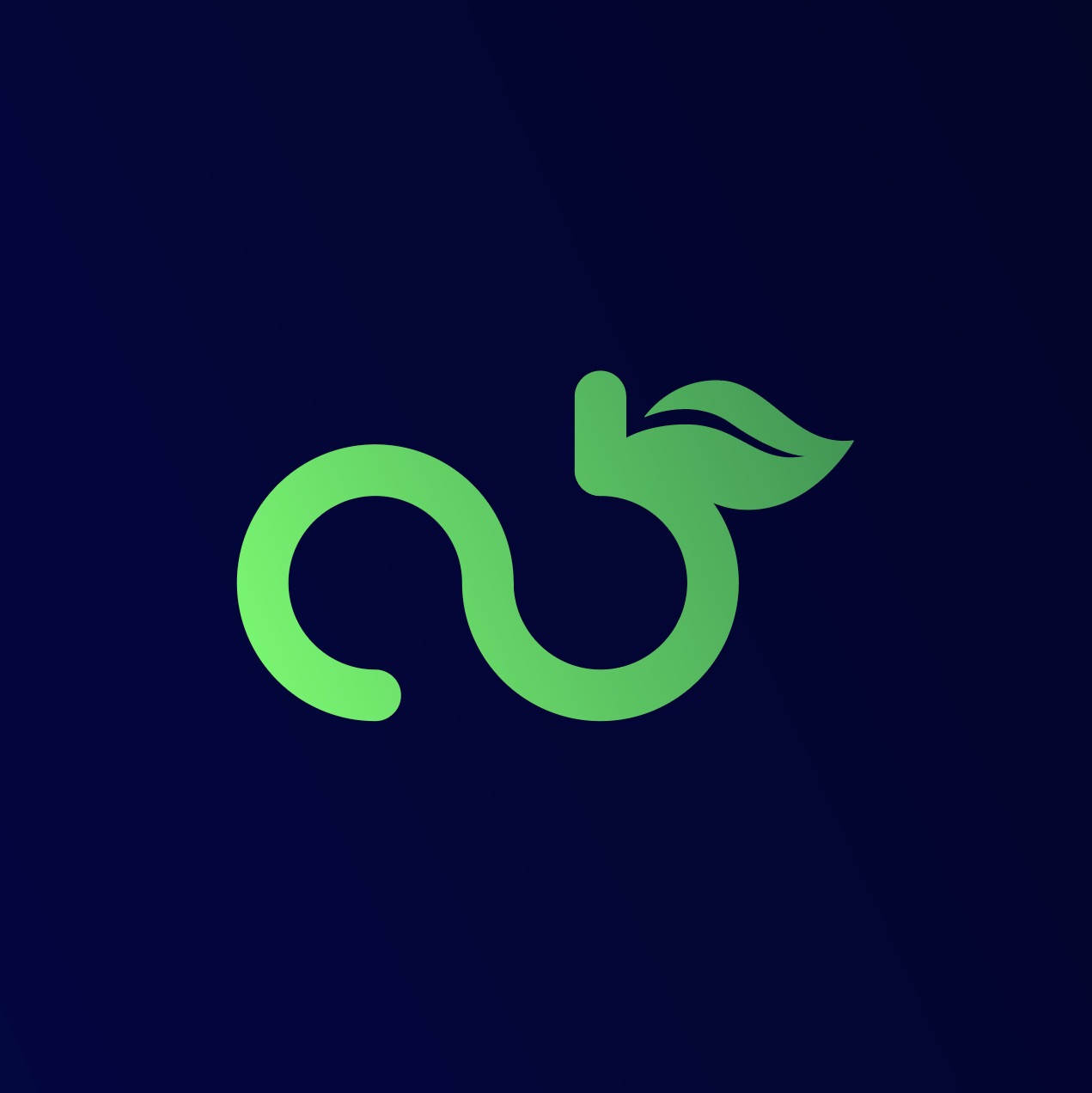 ㅇㅎ자연 로고 일러스트