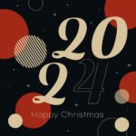 2024 Christmas card illustration ai download download christmas card vector