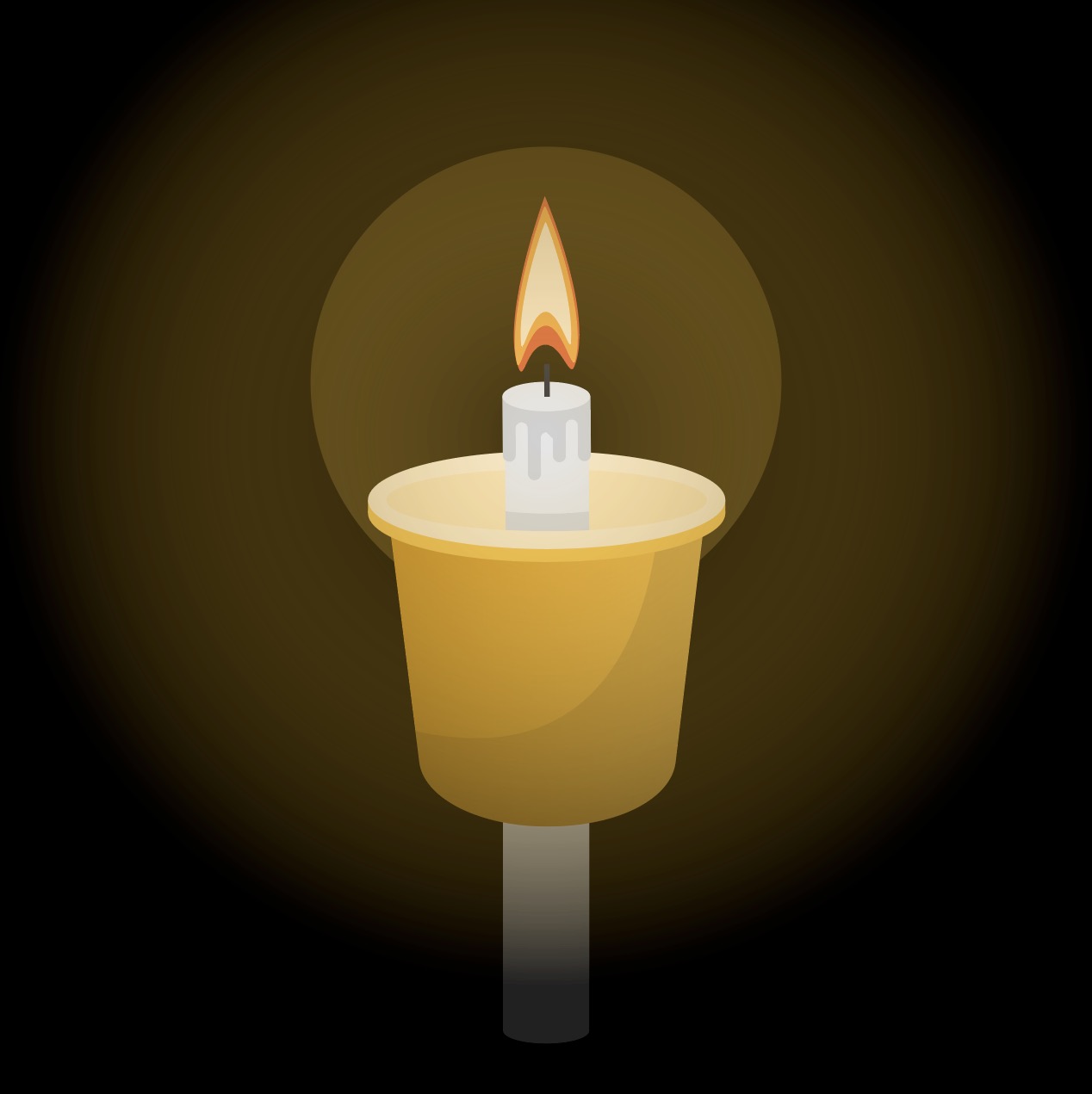 촛불집회 시위 일러스트