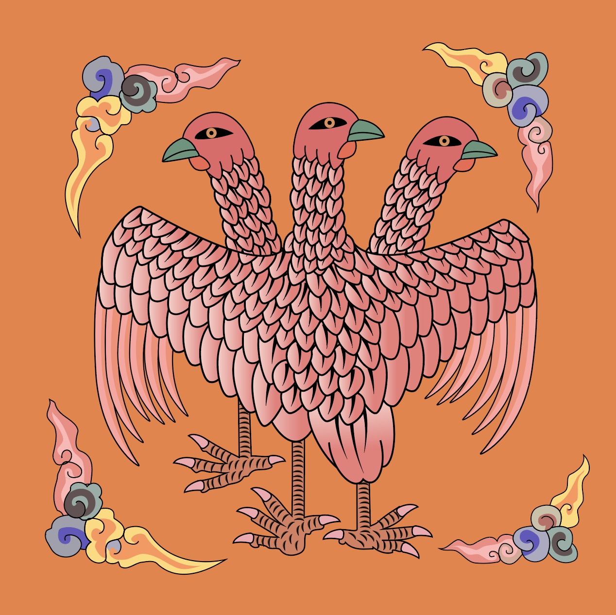 주작기 복원 군기