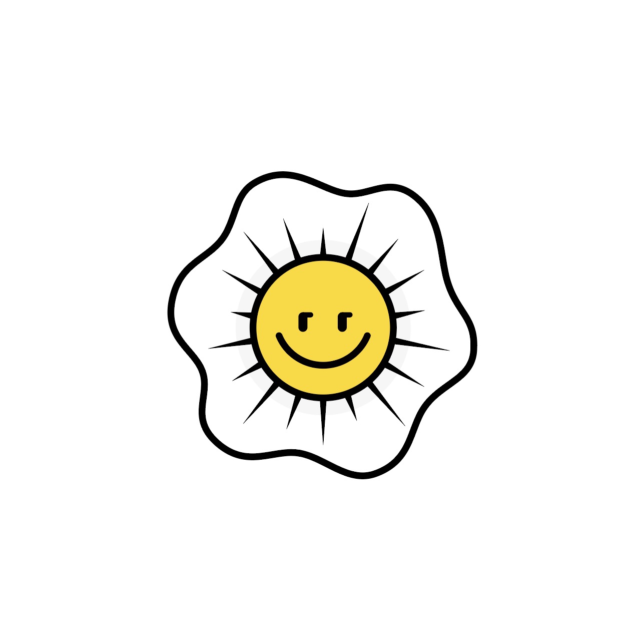 태양 꽃 스마일