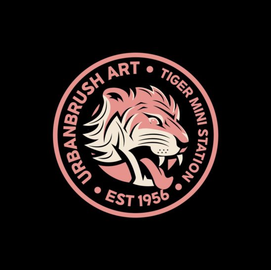 호랑이 마스코트 로고