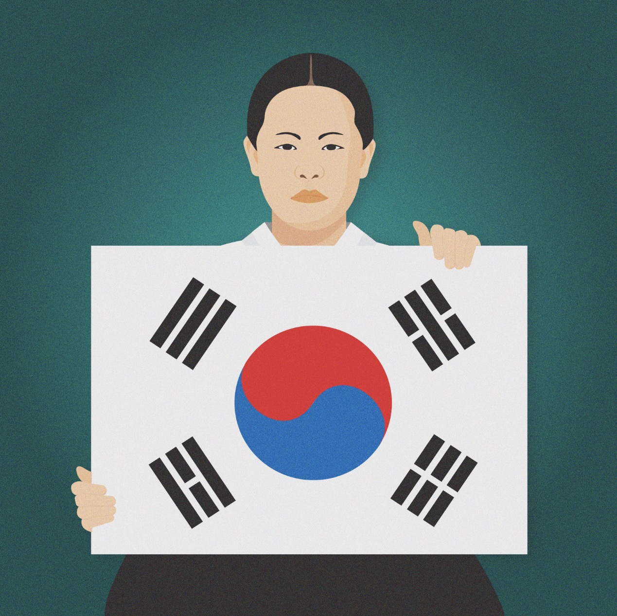 유관순 삼일절 태극기