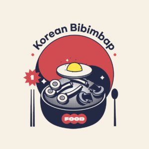 비빔밥 한식 아트