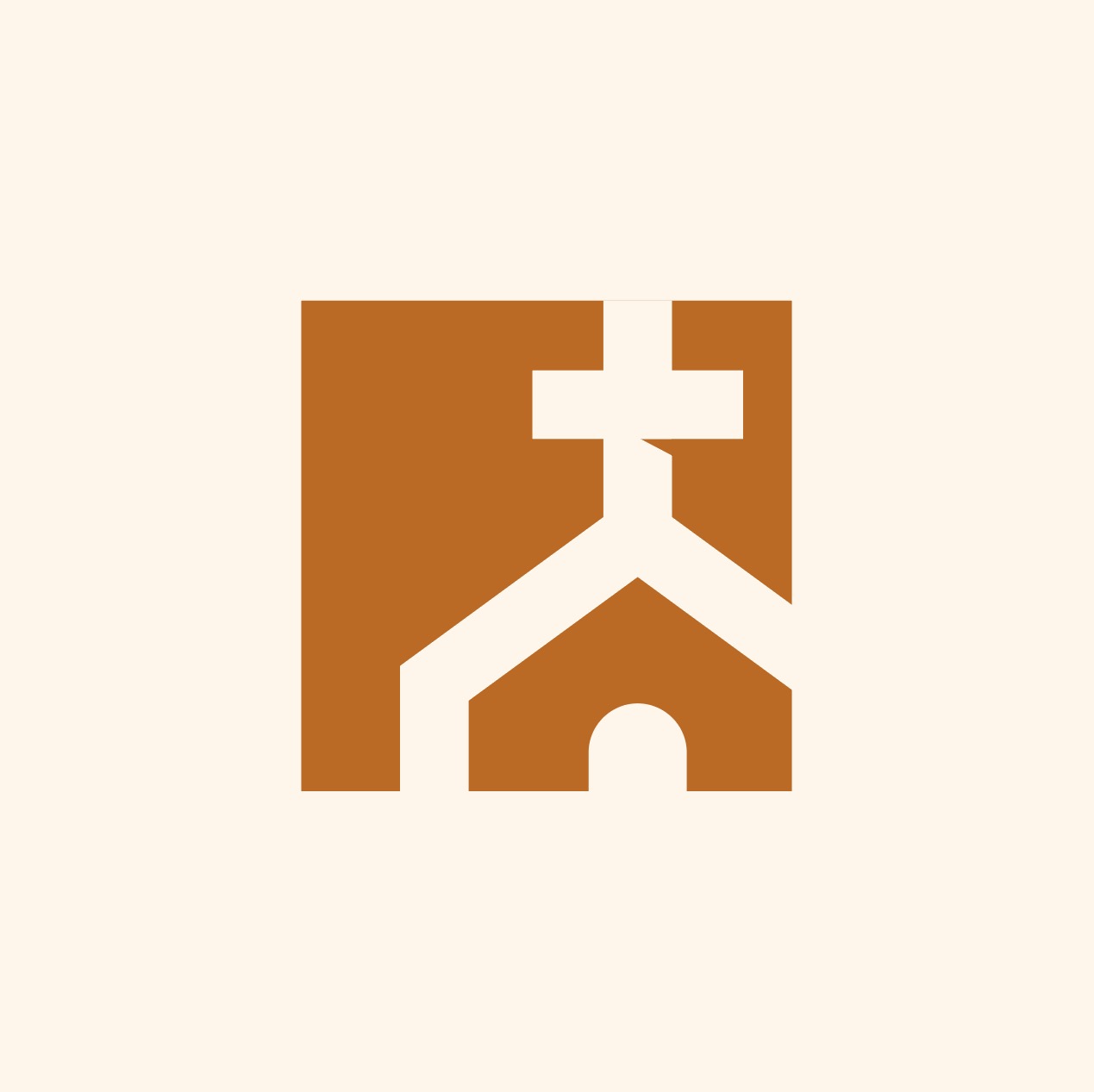 교회 십자가 로고