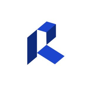 입체 R 로고