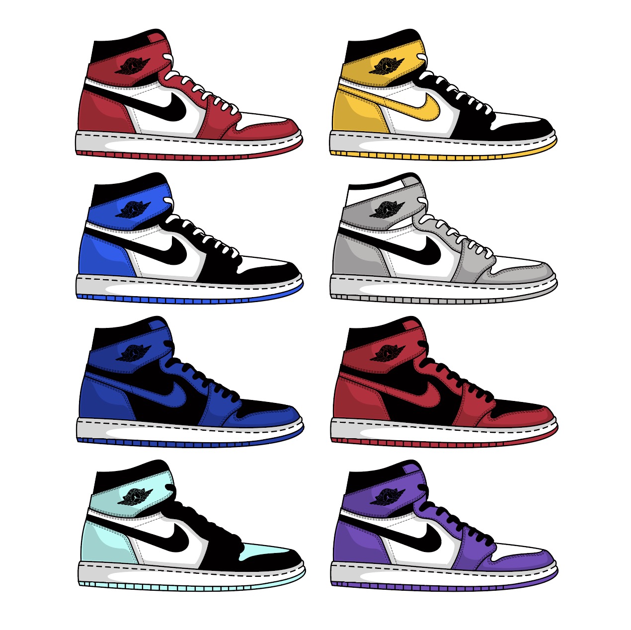 에어조던 1 컬러