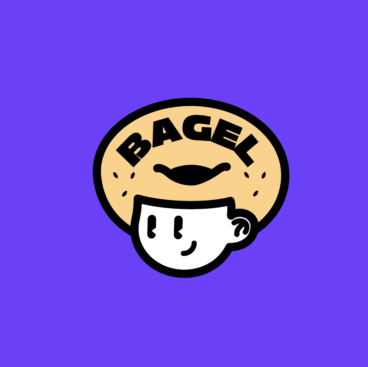 베이글 얼굴 캐릭터