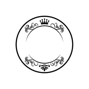 동그라미 프레임 일러스트