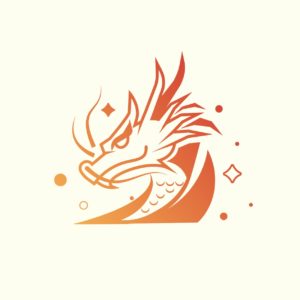 용 드래곤 미소