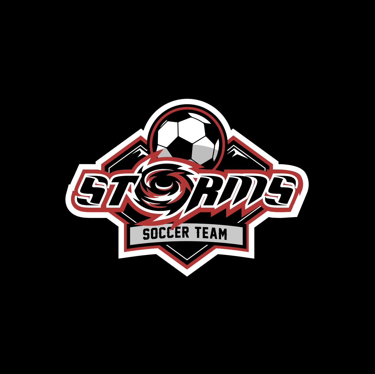 축구 태풍팀 로고