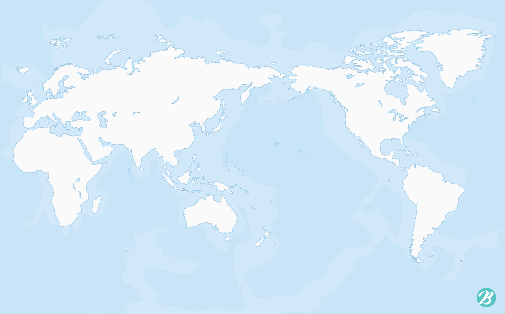 세계지도 국경선 없는