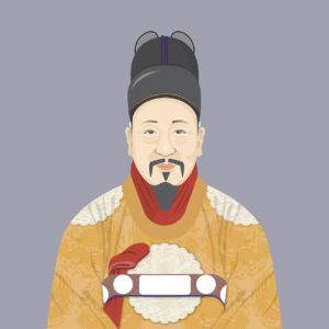 고종 황제 일러스트
