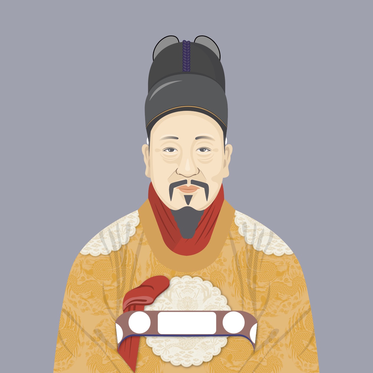 고종 황제 일러스트